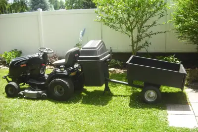 CRAFTSMAN TRACTOR LAWNMOWER & ACCESARIES, View more