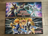 Lot of 2 - Konami YuGiOh Shonen Jump Trading Card Board Game Mat