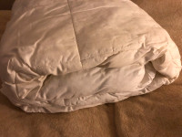 Twin fully enclosed quilted padded mattress cover $75