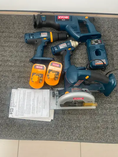 Ryobi 18V tool combo kit, View more