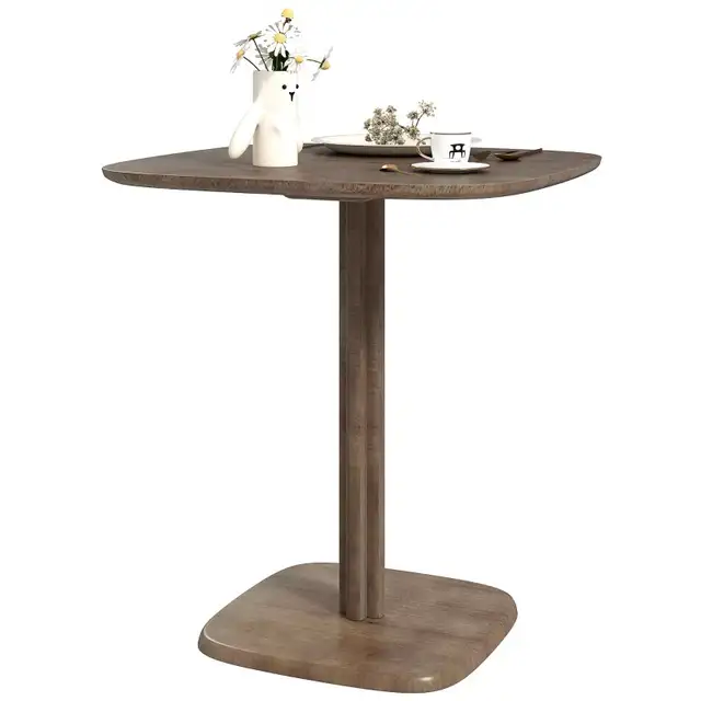 Solid rubberwood dining Table  4ppl  Modern Kitchen Table in Dining Tables & Sets in Markham / York Region - Image 9
