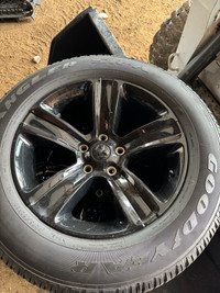 2023 Dodge Ram Sport 1500 20” black wheels