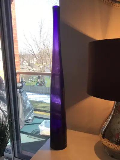 Tall Purple Vase   REDUCED, View more