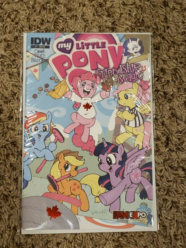 IDW My Little Pony #1 Friendship is Magic FanExpo Variant Comic in Arts & Collectibles in Brantford