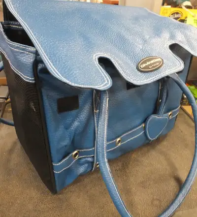 DivineDog Pet Carrier Travel Bag – Blue, Large,  Dog/Ca, View more