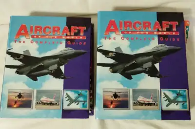 2 Different Binders full of Aircraft Information - Sold together for $20 If it Flies its in here! Fu...