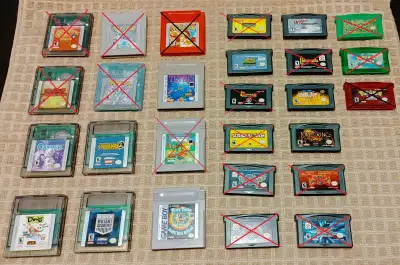 Gameboy / GBC / GBA Games, Accessories, View more