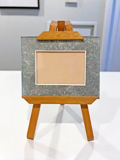 A cute frame for a photo. New. Approx 8 1/4” tall 4 3/4” wide Pick up at Front Street East & Church...