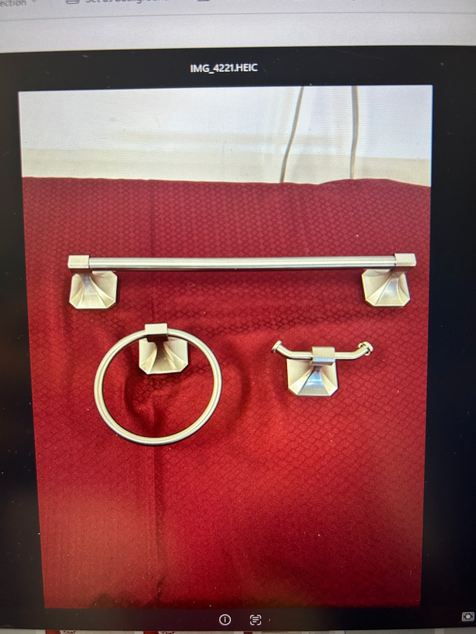 Towel Bar, ring & Robe hook | Bathwares | Swift Current | Free local ...