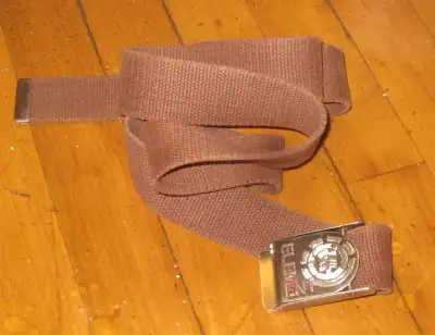 $20 Element skateboard belt metal buckle notchless design 42", View more