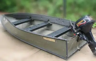 Unique portable boat. Extremely durable and light weight. Approximately 70 lbs when folded up. It’s...