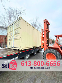 Ottawa Shipping Containers 20' Seacan For Sale 613-800-6656