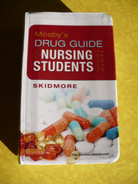 MOSBY'S DRUG GUIDE FOR  NURSING STUDENTS 10 TH