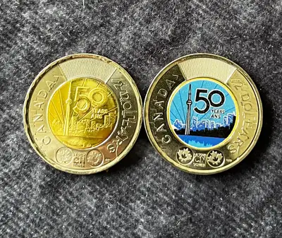 Royal  Mint 2026 CN Tower 50th Anniversary Two-Dollar Coi, View more