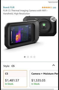 FLIR Cx - Series Compact Thermal Imaging Camera 