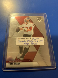 Tom Brady Base Bucs Mosaic Panini #135 NFL Showcase 304