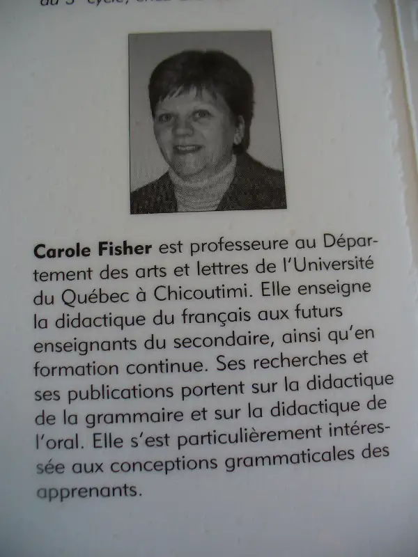 LIVRE LA GRAMMAIRE NOUVELLE de MARIE NADEAU et CAROLE FISHER in Textbooks in City of Montréal - Image 5