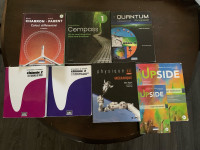 Manuels à vendre secondaire /cégep