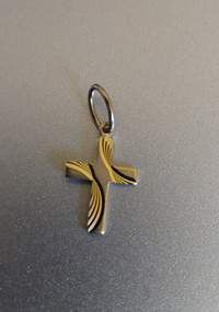 Gold Cross (14k) for necklace