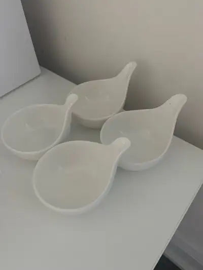 Tannex white porcelain dipping sauce dish , View more