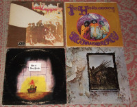 Led Zeppelin (2), Jimi Hendrix Experience,Deep Purple - 4XLP
