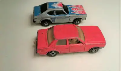 Matchbox Ford Cortina 1979 and Ford Capri 1985, View more