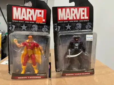 MARVEL Infinite Series Grim Reaper and Hyperion 3 3/4" Figure, View more