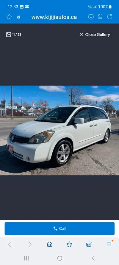 2007 Nissan quest. Not running right now. Passed safety july 2004. Asking $3000 or best offer. Van w...