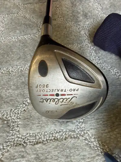 Titleist 980F 3 Wood Stiff Flex w New Super Stroke Grip, View more