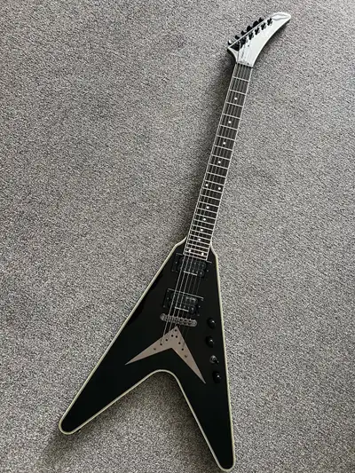 Epiphone Dave Mustaine Black custom Flying V, View more