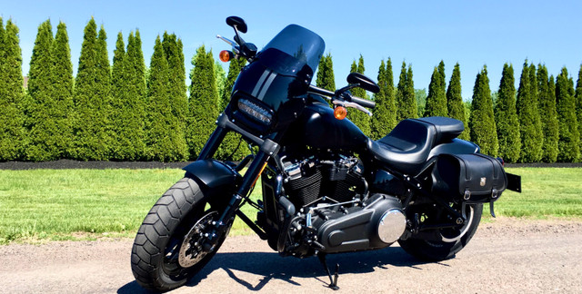 2018 Harley Davidson Fat Bob (low mileage) in Street, Cruisers & Choppers in Moncton - Image 2