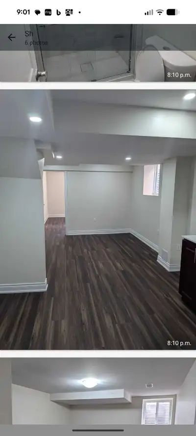 3 Bedrooms, 2 bath Basement with separate entrance available from 15th of June or 1st of July. Inter...