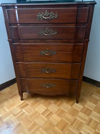 Antique mahogany bedroom set, View more