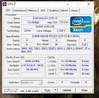 Intel Xeon E3 1275 v2