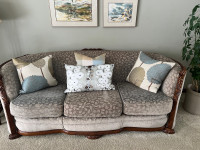 Antique sofa and chair