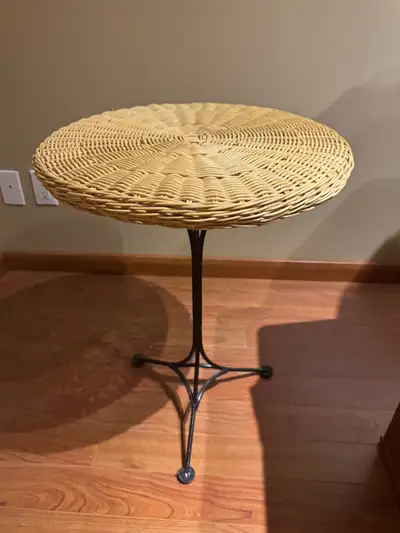 Wicker Side Table, View more
