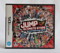 Jump Ultimate Stars Nintendo DS Japanese Game CIB Used Fighting
