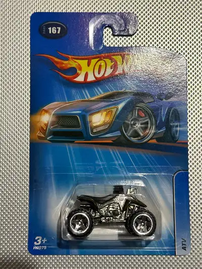 2005 Hot Wheels Collector #167 ATV Dark Green Variation(99B)