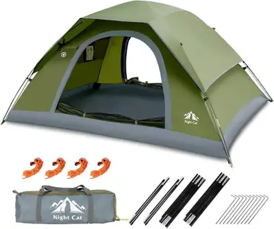 Night Cat Upgraded Backpacking Tent 1-2 Persons, View more