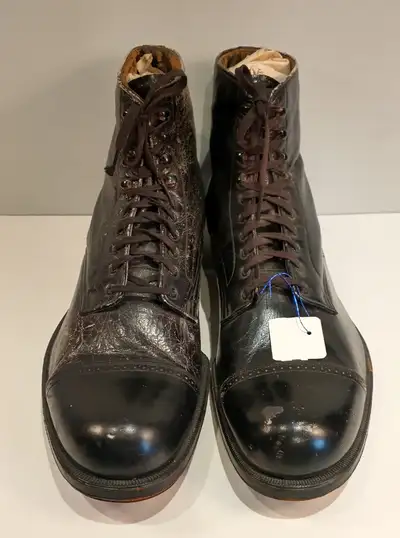 Vintage men's leather boots, View more