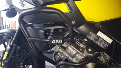 I have a set of Givi engine guards that will fit the Suzuki VStrom DL1000 (all models) for the years...