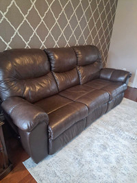 Leather sofas Palliser 3 +2
