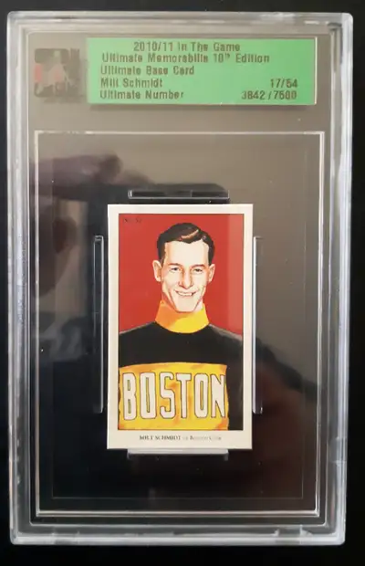2010-11 ITG Ultimate Milt Schmidt 17/54 $20   may25-07, View more