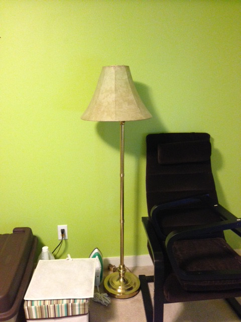 Golden Standing Lamp in Indoor Lighting & Fans in Edmonton