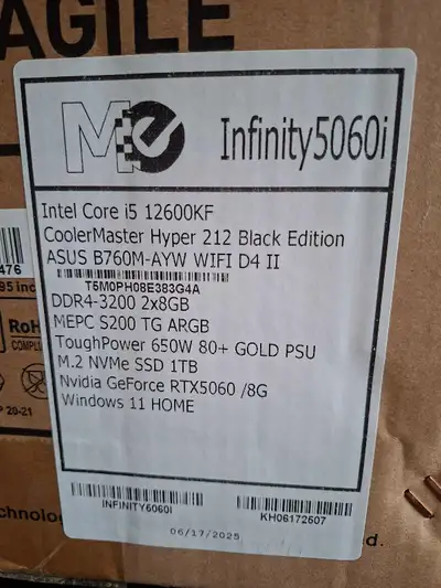  Infinity5060i Gaming Desktop, View more