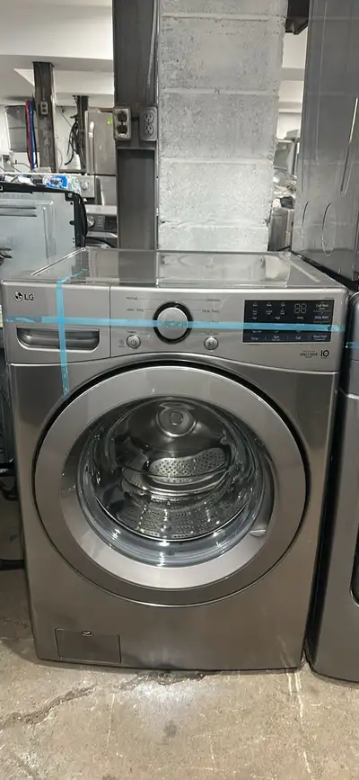 LG 27" inch electric front load washer, View more