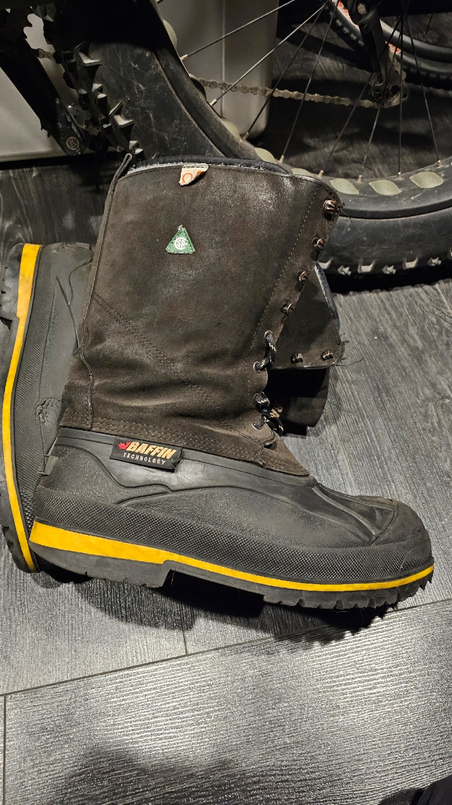 baffin barrow cold weather work boot steel toe size 10 dans Chaussures pour hommes  à Ville d’Edmonton - Image 3