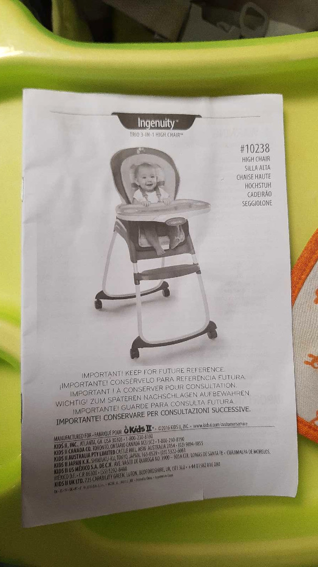 High chair  in Feeding & High Chairs in Kitchener / Waterloo - Image 4