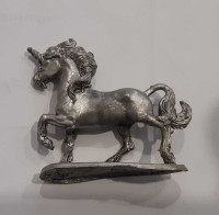 Small Pewter Unicorn Statue