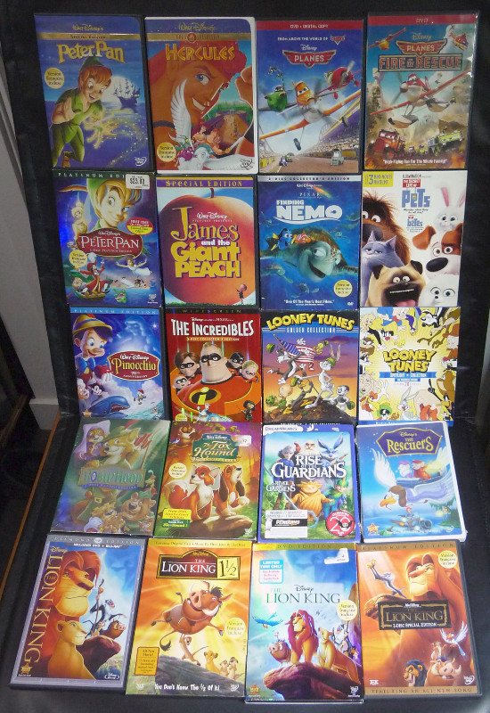 DISNEY DVD Lion Beauty Snow Toy Beast Bambi UP Lego Cars Mermaid in CDs, DVDs & Blu-ray in City of Toronto - Image 3